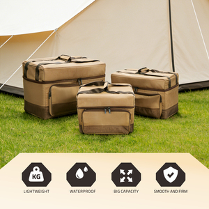 Borsa da Viaggio Pieghevole Grande 55*33*35 CM Impermeabile Leggera con Manico Superiore Facile da Maneggiare per Campeggio e Attività all'Aperto con Logo Personalizzato - Product Image 2