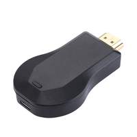 M9 Plus Anycast WiFi Display Dongle 2.4GHz 1080P Lecteur multimédia portable sans fil HD Streamer Projecteur Smartphones Tablettes ABS