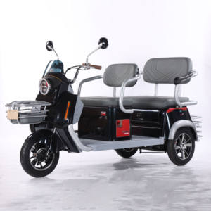 Bicicleta Coche Pedicab E Utility Trike <span class=keywords><strong>Trimoto</strong></span> Scooters Carga Movilidad UTV 60V Pasajero Eléctrico Triciclo Acero Motorizado Conducción - Product Image 1