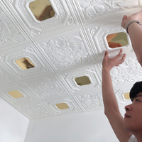 Papier peint chinoiserie mousse 3d luxe peler et coller papier peint plafond