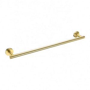 Ensemble d'accessoires de salle de bain WEKIS en métal brossé, cinq pièces, avec porte-serviettes et porte-papier toilette - Product Image 4