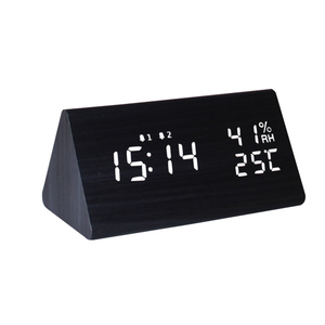 Reloj <span class=keywords><strong>Despertador</strong></span> Digital Inteligente con 3 Configuraciones, Múltiples Tonos de Llamada, Brillo Ajustable, Humedad, Temperatura, para Oficina - Product Image 1
