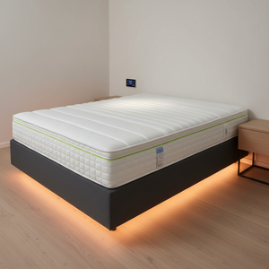 Matelas intelligent <span class=keywords><strong>de</strong></span> luxe à double zone <span class=keywords><strong>de</strong></span> fermeté, avec contrôle <span class=keywords><strong>de</strong></span> la chaleur, massage par ondes et surveillance par application pour un sommeil profond, idéal pour la chambre à coucher et l'hôtellerie - Product Image 3