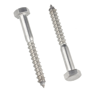M5 M6 M8 M10 M12 DIN 571 A2 Stainless Steel 304 Lag Bolts <b>Screws</b> Wood Hex Head Coach <b>Screw</b> - Product Image 2