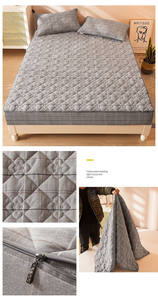 Hoge Kwaliteit Waterbestendige Gebreide Matrashoes Matrasbeschermer Waterdichte Matrasbeschermer - Product Image 6