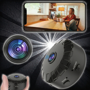 <span class=keywords><strong>Mini</strong></span> cámara de seguridad HD para el hogar, visión nocturna, monitoreo remoto inalámbrico, alarma de <span class=keywords><strong>movimiento</strong></span> de Audio, Base magnética, WiFi, <span class=keywords><strong>Sensor</strong></span> de imagen CCD - Product Image 2