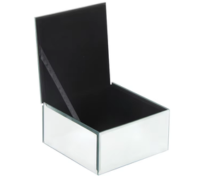 Thủy Tinh Bạc Nhân Đôi Hộp Đồ Trang Sức Hình Lục Giác Đính Tổ Chức Kho Báu Trường Hợp Cổ Điển Lưu Niệm Hộp Cho Lưu Trữ Nhẫn Bông Tai - Product Image 4