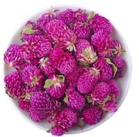 Teh Bunga Globe Amaranth Kering Alami Warna Merah Ungu Bunga Gomphrena Globosa untuk Dekorasi