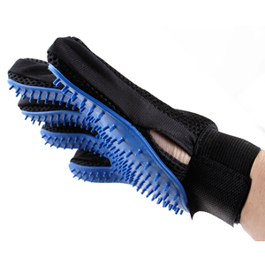 Silicone Dog Horse Grooming <b>Cleaning</b> <b>Bath</b> Gloves Massage Brush Dog Washing <b>Pet</b> Hair Remover Gloves - Product Image 3