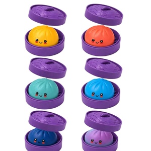 Jouet Squishy en forme de Boulette de Halloween de 8,5 cm, à remontée lente, réaliste, anti-stress, pour enfants de 8 ans et plus, unisexe, expédition immédiate - Product Image 5