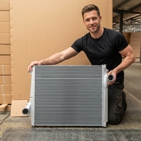 Automotive Intercooler for Turbocharged Engine Air Intake Cooling System Replacement