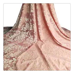 chantity lace lace fabric dusty pink velvet spandex cloth fabric burnout print fabric