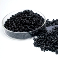 Granulés composites en nylon haute résistance CARBONELE Premium PA612-CF20 noir pour la fabrication de composants de vélos haut de gamme