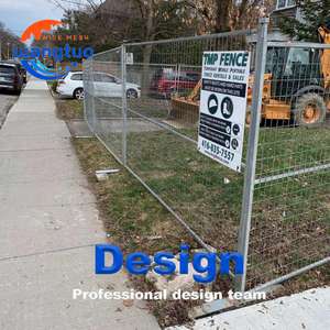 Valla Temporal de PVC de Alta Calidad para Aceras, Valla Temporal Removible para Campos de Golf en Canadá - Product Image 4