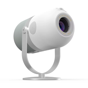 Auto Keystone Rotación de 180 grados Smart Android 720p Dual Wi-Fi Proyector portátil a prueba de polvo con lámpara LED - Product Image 2