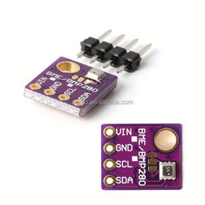 GY-BME280-5V โมดูลเซ็นเซอร์วัดอุณหภูมิ/ความชื้น/ความดันบรรยากาศแบบดิจิตอลสำหรับการวัดความดันอากาศ - Product Image 2