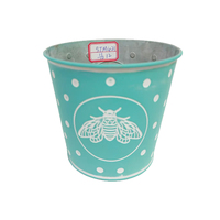 Pot de fleur motif insecte personnalisé Logo en relief Vase porte-fleurs rustique Production de pépinière de fleurs
