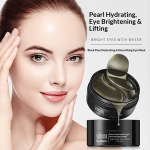 Sena Black Pearl Green Algae Hydratant Hydratant Dark Circle & Fine Line Reducing Eye Mask Patch patchs hydrogel pour les yeux - Product Image 2