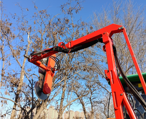 Segadora telescópica diésel montada en tractor - Desbrozadora plegable de alta potencia con certificación CE y bomba hidráulica de enganche de 3 puntos - Product Image 3