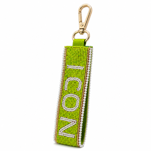Porte-clés ICON fait main Sstringz avec perles, breloque de sac mignonne et tendance, accessoire cadeau personnalisé pour clés, sacs à dos et sacs à main - Product Image 2