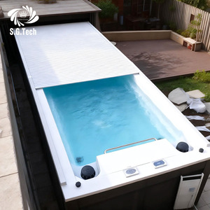 Couverture de <span class=keywords><strong>piscine</strong></span> automatique à lames en aluminium légère, installation facile, durable, <span class=keywords><strong>volet</strong></span> <span class=keywords><strong>électrique</strong></span> rétractable, prix de gros usine - Product Image 6