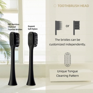Brosse à dents sonique de voyage, batterie 1200 mAh, autonomie de plusieurs mois, 40400 VPM, 5 modes, poils DuPont, étanche IPX7 - Product Image 2
