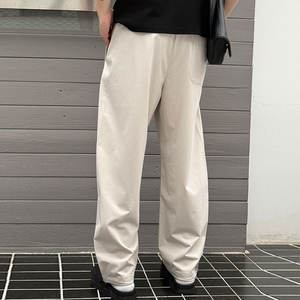 OEM ODM personnalisé coréen kaki Chino Cargo décontracté formel Trabajo pantalones pantalons pantalons pour hommes - Product Image 3