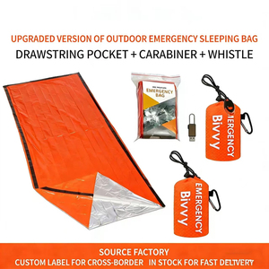 <span class=keywords><strong>Saco</strong></span> de Emergencia Impermeable, Térmico, para Supervivencia, con Película de Aluminio PE, Portátil y Ligero para Acampar al Aire Libre - Product Image 2