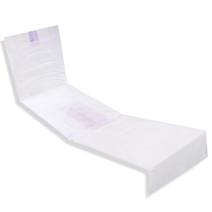 Serviettes hygiéniques à ailettes 100% coton biologique certifié, respirantes, super absorbantes, longueur 350 mm, usage nocturne, biodégradables - Product Image 6