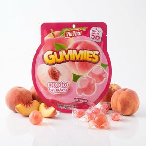 <b>Halal</b> Peal Chewy Fruit Peelable Ball Shape Gummy Candy 150g - OEM/ODM manufacturer - Product Image 3