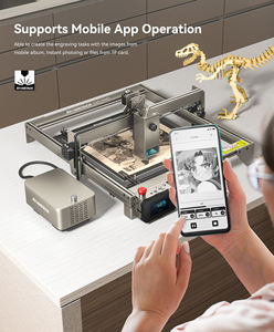 <span class=keywords><strong>ATOMSTACK</strong></span> S20 <span class=keywords><strong>PRO</strong></span> 130W 410*400mm Grabador Láser para Piedra, Cuero, Madera Contrachapada, Chapa Metálica, Mini Máquina de Grabado y Corte CNC Portátil - Product Image 4