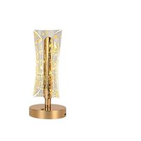 Lampe de table décorative européenne de petite taille, utilisable dans plusieurs contextes (chambre, salon, hôtel), lampe de bureau promotionnelle personnalisable