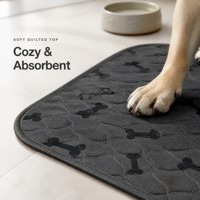 AOSEN Tapis pour chien lavable et imperméable, coussinets de mise au jour antidérapants et étanches pour l'apprentissage de la propreté des animaux de compagnie