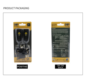 5MP 3 en 1 AHD CVI TVI CVBS <span class=keywords><strong>Video</strong></span> Balun 300M <span class=keywords><strong>Video</strong></span> y 150M Monitor de transmisión de audio 12-36V Entrada-10C a 70C ABS - Product Image 6