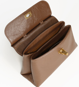 Nuevo Bolso de Moda Personalizado de Cuero PU Encerado al Aceite, Bolso Cruzado de Lujo para Mujer - Product Image 6