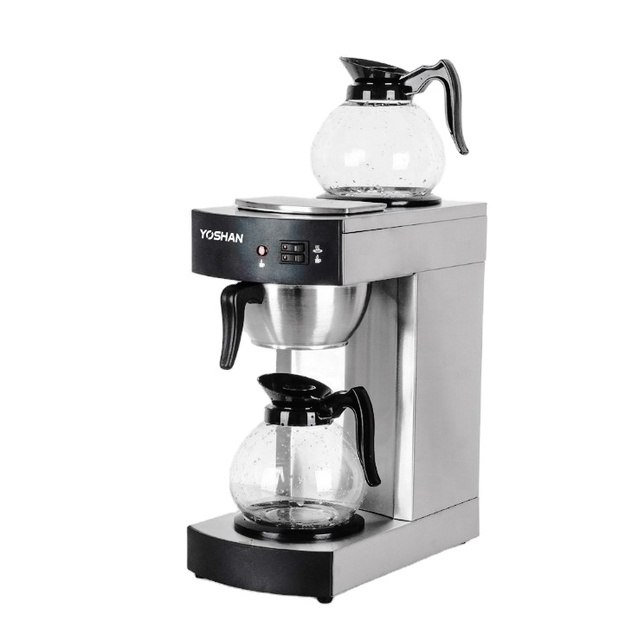 Home RUG2201 Espresso Drip Coffee Maker Electric 12 Cup American Coffee Machine