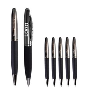 Classic Luxurious Metal Ballpoint <b>Pen</b> Creative Promotional Business Office With Customized Logo Twist Printed for Stationery - Product Image 1