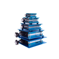 Support de plate-forme de levage réglable de cric de laboratoire d'oxyde personnalisé en usine