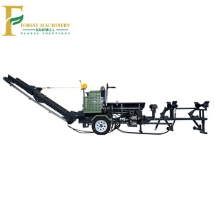 آلة تقطيع الأخشاب بمحرك ديزل 15 طن، ماكينة قطع الأشجار، معالج الحطب، آلة تقطيع الأخشاب للجرافة الانزلاقية، معدات الغابات، آلة تقسيم الأخشاب - Product Image 4