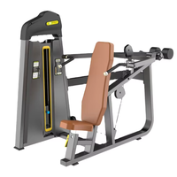 Alat Latihan Kekuatan Otot Bahu Duduk (Seated Shoulder Press) Grosir, Peralatan Gym Rumahan Sistem Pin Load Selection untuk Dijual