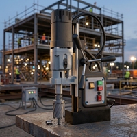 Perceuse magnétique TLJ électrique de qualité industrielle, certifiée CE TUV, TYP60, vitesse variable, 60 mm, 1800 W