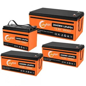 USA Stock Free shopping Lithium Good service batterie gel 12v 50ah energy storage battery in factory price