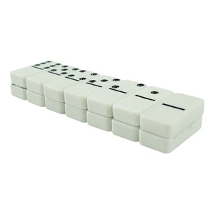Professional Custom 4010 Double 6 White Domino 28pcs Withpacking in Black Pvc Box with <strong>for</strong> <strong>Table</strong> <strong>Board</strong> <strong>Game</strong> - Product Image 4