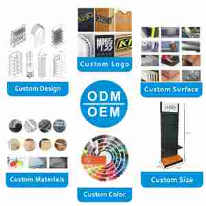 Ganchos Metálicos Giratorios de 360 Grados para Exhibición de Accesorios de Teléfono, Joyería, Llaveros, Calcetines y Artículos de Uñas - Product Image 6