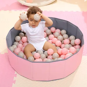 Mainan bola tiup plastik, gaya baru plastik warna-warni untuk bayi