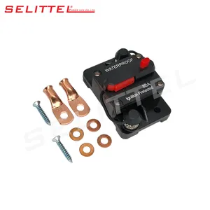 High quality 16-8F 30A-300A Recoverable ignition protected circuit breaker vehicles car ships boat waterproof manual reset CB-05 Made by SELITTEL