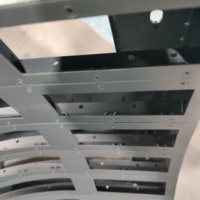 Structure d'affichage LED en aluminium sur mesure pour écran LED extérieur P10 960*960mm