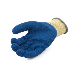 Guantes de Seguridad Industriales Resistentes al Calor, Tejidos con Aramida, Recubiertos de Látex Antideslizante, con Protección Contra Cortes en la Palma - Product Image 5