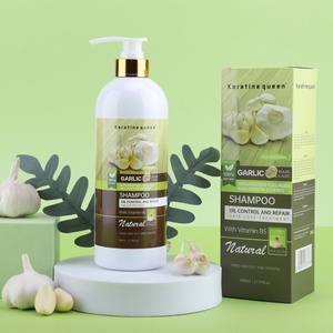 Produits capillaires de salon : Kit revitalisant hydratant et lissant à l'ail pour cheveux noirs, anti-pelliculaire - Product Image 6