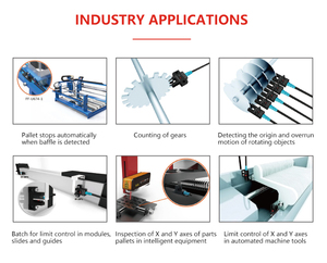 Sensore Fotoelettrico a Infrarossi Micro a Forma di <span class=keywords><strong>L</strong></span> SUENW FF-U671P-1 con Larghezza Slot 5mm, Interruttore Pre-cablato PNP, Certificato RoHS/CE - Product Image 6